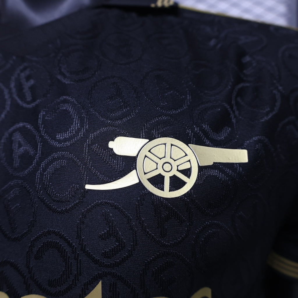 ARSENAL EDICIÓN ESPECIAL NEGRO DORADO 26/27 Manga Corta