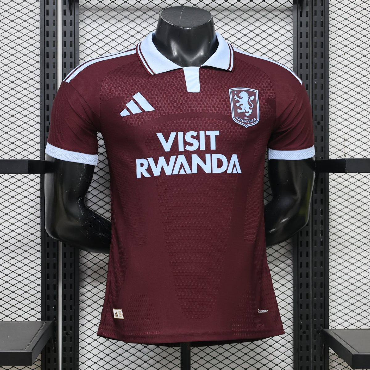 ASTON VILLA PRIMERA EQUIPACIÓN CON PUBLICIDAD 26/27 Manga Corta