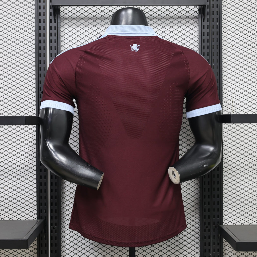 ASTON VILLA PRIMERA EQUIPACIÓN CON PUBLICIDAD 26/27 Manga Corta