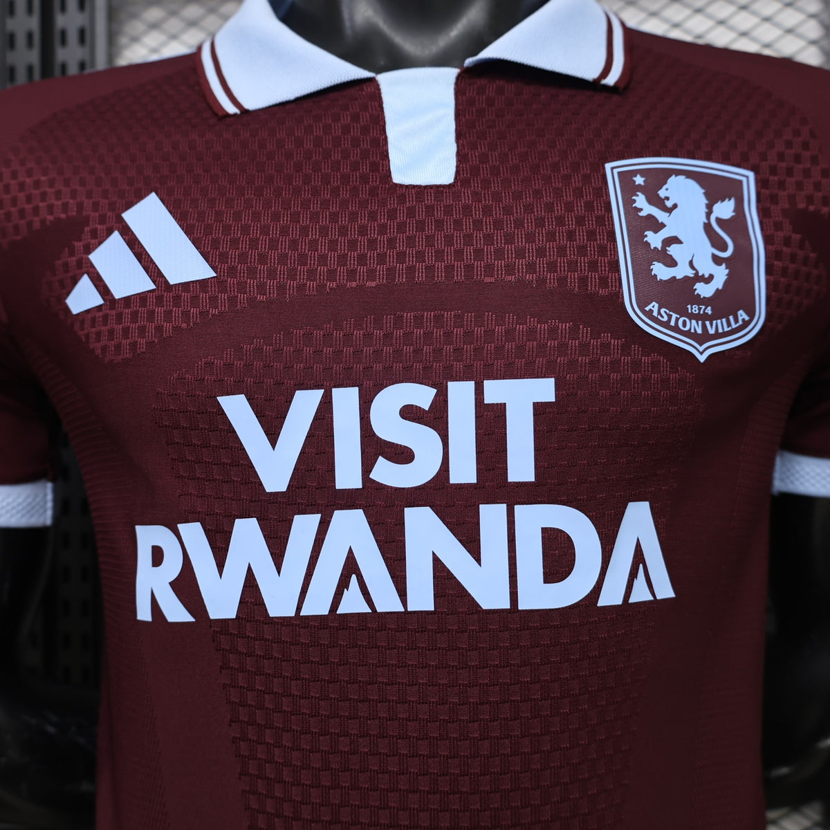 ASTON VILLA PRIMERA EQUIPACIÓN CON PUBLICIDAD 26/27 Manga Corta