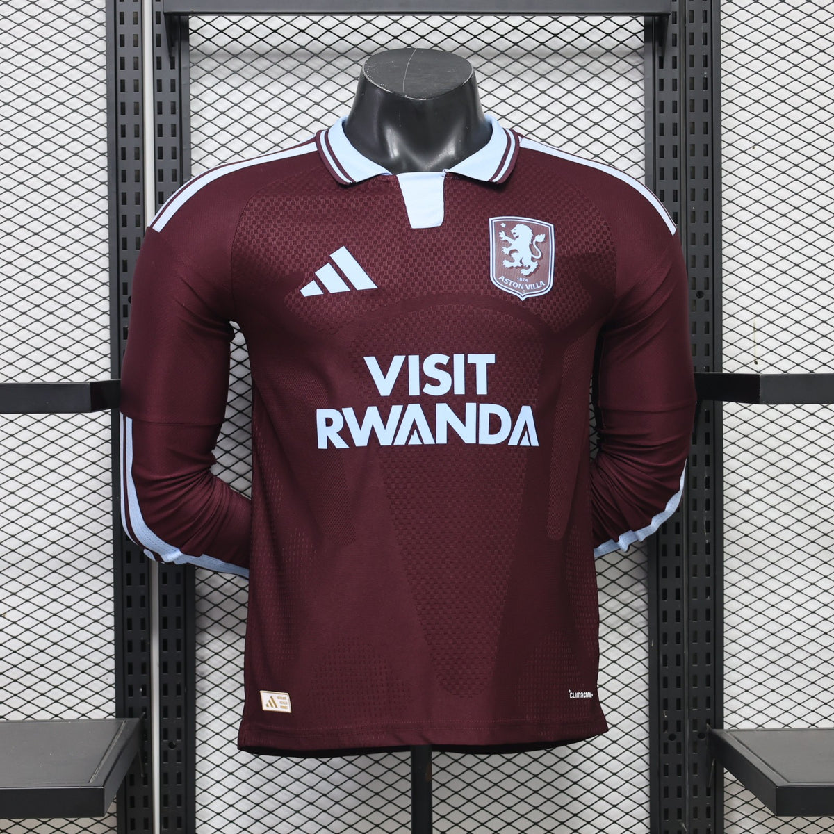 ASTON VILLA PRIMERA EQUIPACIÓN CON PUBLICIDAD 26/27 Manga Larga