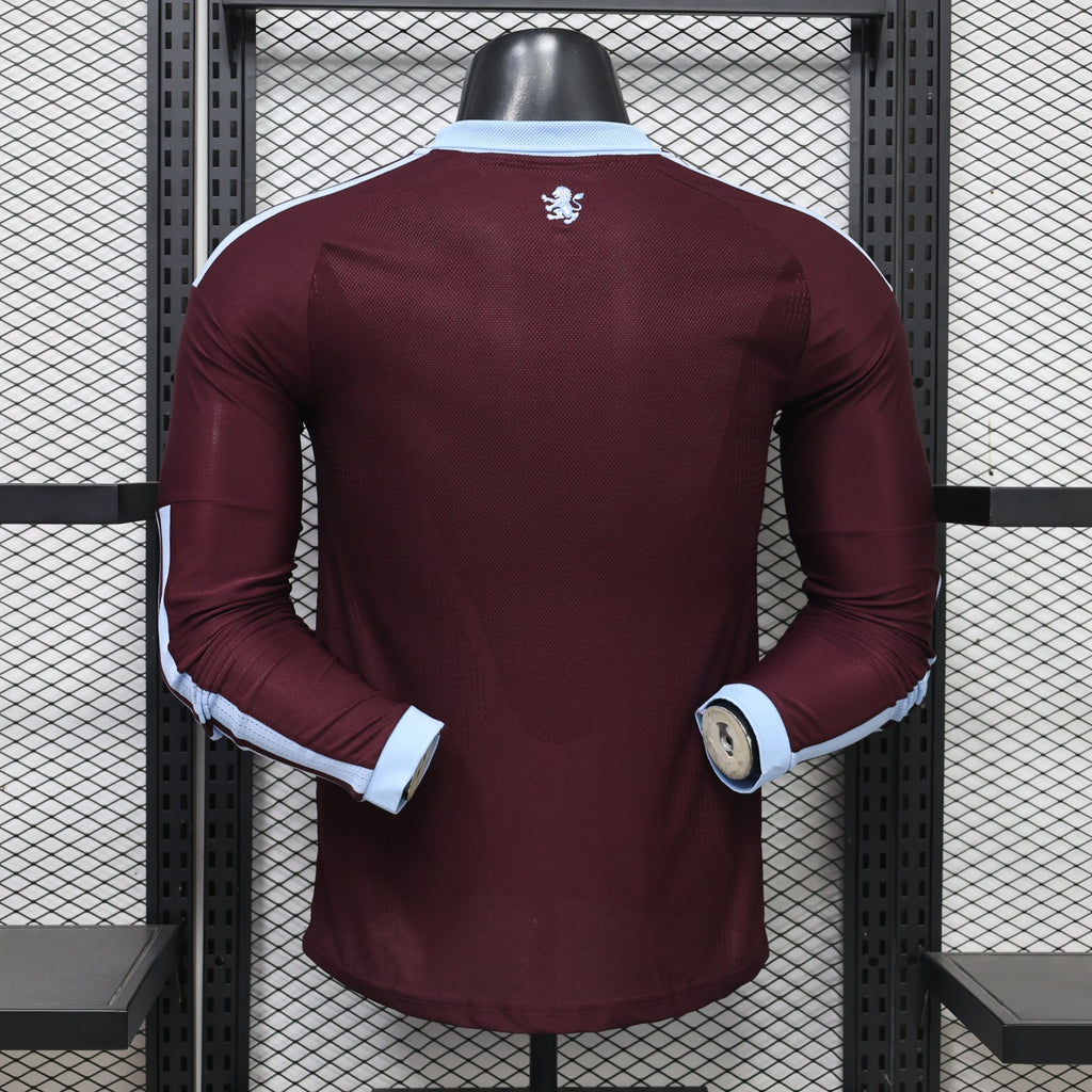 ASTON VILLA PRIMERA EQUIPACIÓN CON PUBLICIDAD 26/27 Manga Larga