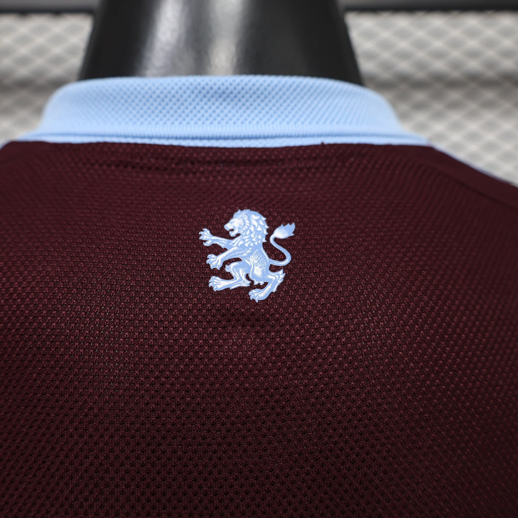 ASTON VILLA PRIMERA EQUIPACIÓN CON PUBLICIDAD 26/27 Manga Larga