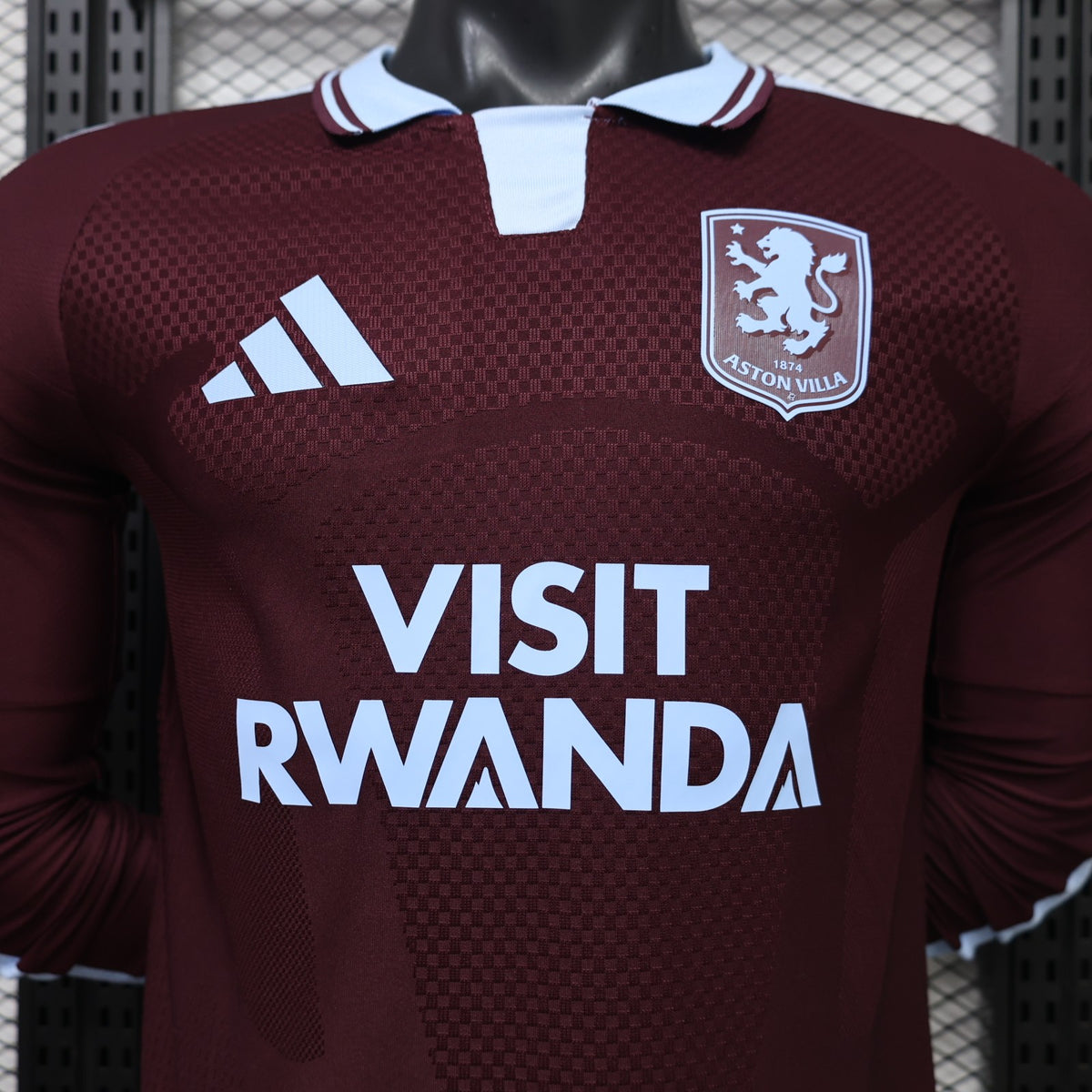 ASTON VILLA PRIMERA EQUIPACIÓN CON PUBLICIDAD 26/27 Manga Larga