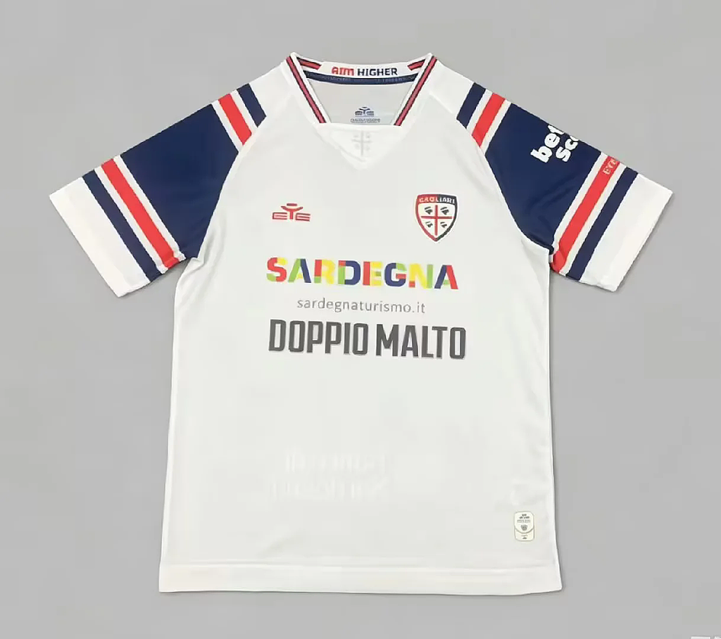 CAGLIARI SEGUNDA EQUIPACIÓN 26/27 Manga Corta