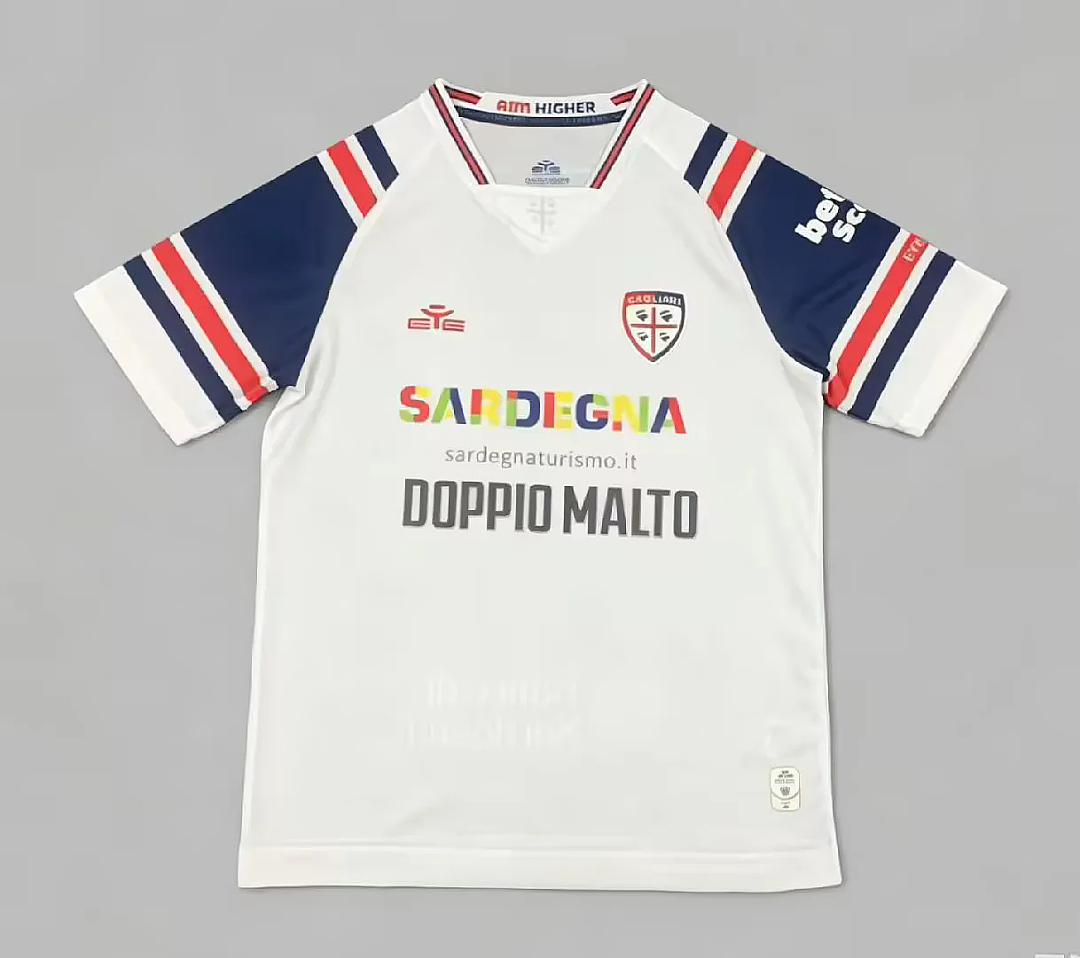 CAGLIARI SEGUNDA EQUIPACIÓN 26/27 Manga Corta