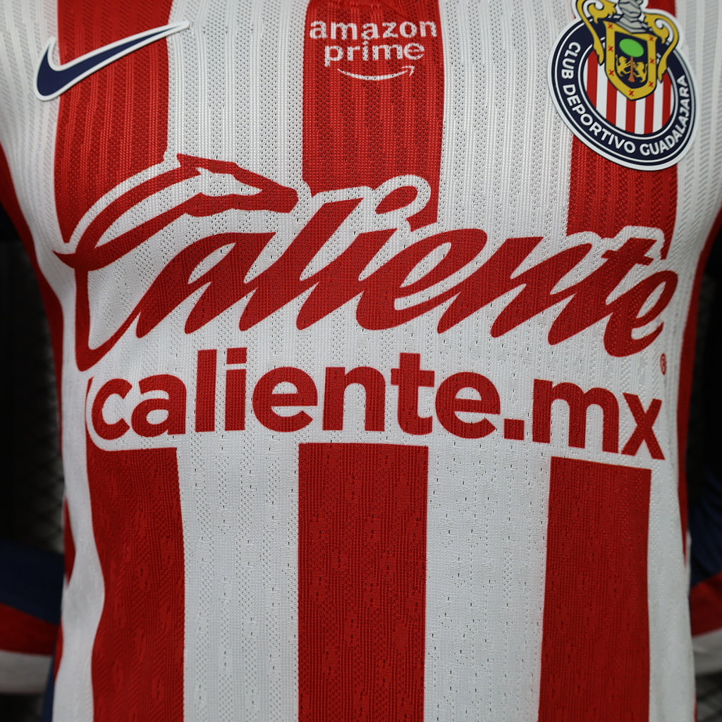 CHIVAS DE GUADALAJARA PRIMERA EQUIPACIÓN 26/27 Manga Larga