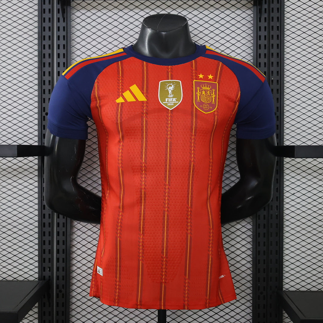 ESPAÑA PRIMERA EQUIPACIÓN 26/27 Manga Corta