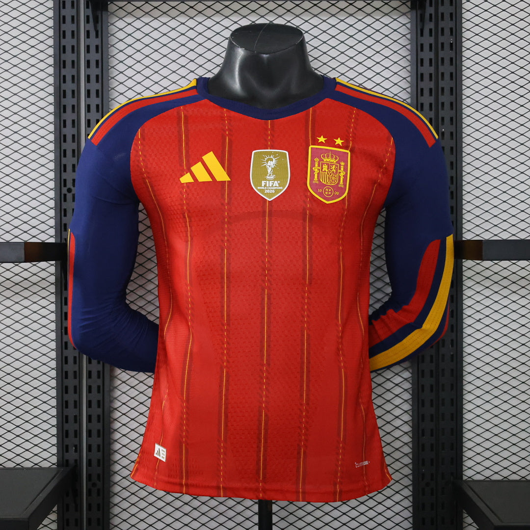 ESPAÑA PRIMERA EQUIPACIÓN 26/27 Manga Larga