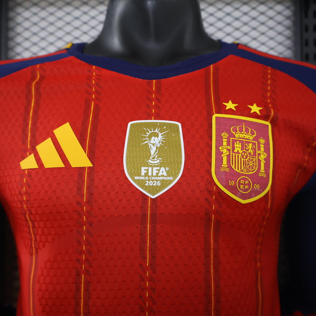 ESPAÑA PRIMERA EQUIPACIÓN 26/27 Manga Larga