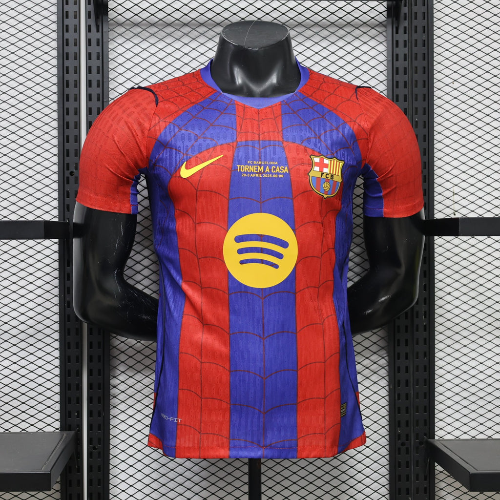 FC BARCELONA EDICIÓN ESPECIAL SPIDERMAN 26/27 Manga Corta