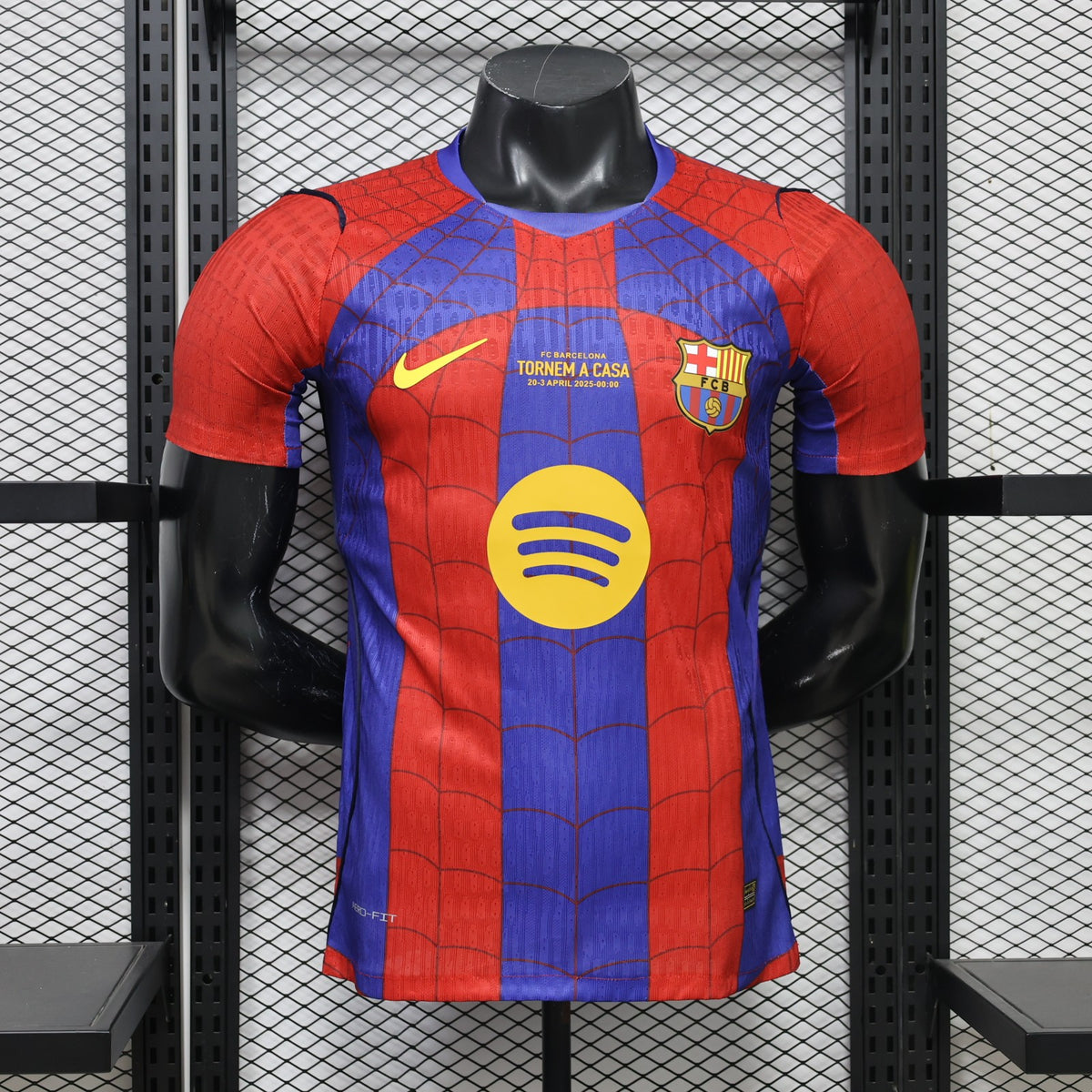 FC BARCELONA EDICIÓN ESPECIAL SPIDERMAN 26/27 Manga Corta