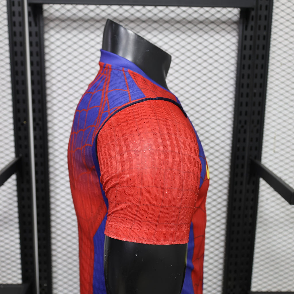 FC BARCELONA EDICIÓN ESPECIAL SPIDERMAN 26/27 Manga Corta