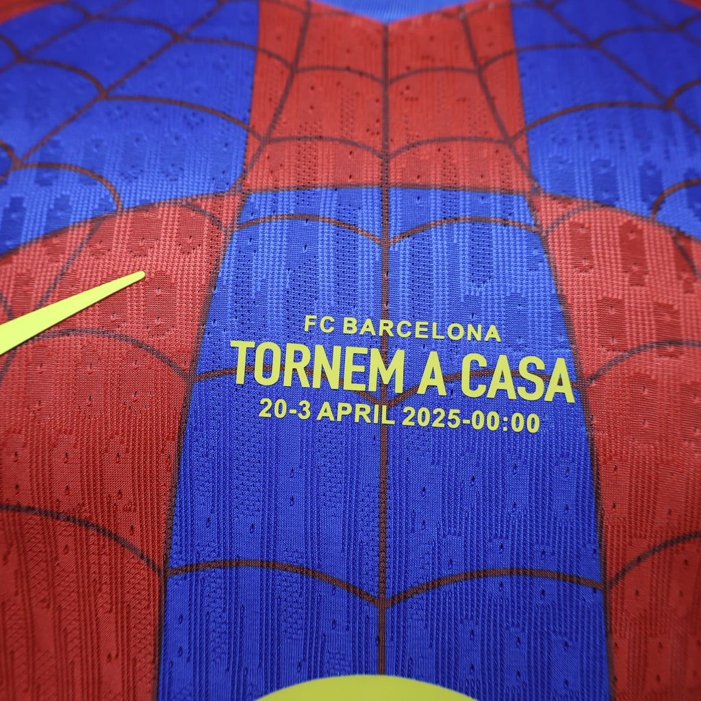 FC BARCELONA EDICIÓN ESPECIAL SPIDERMAN 26/27 Manga Corta