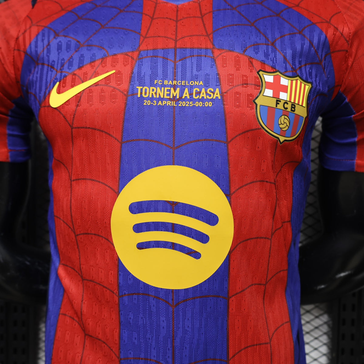 FC BARCELONA EDICIÓN ESPECIAL SPIDERMAN 26/27 Manga Corta