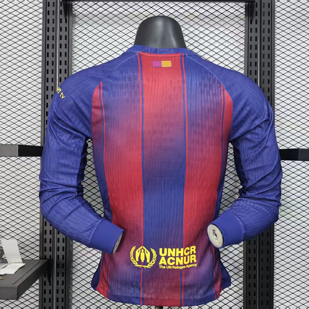 FC BARCELONA PRIMERA EQUIPACIÓN 26/27 Manga Larga