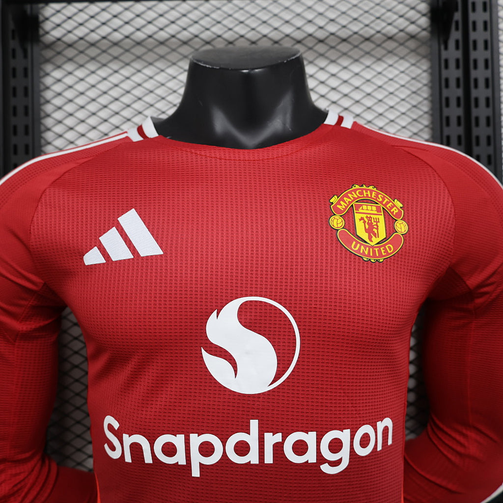 MANCHESTER UNITED PRIMERA EQUIPACIÓN 26/27 Manga Larga