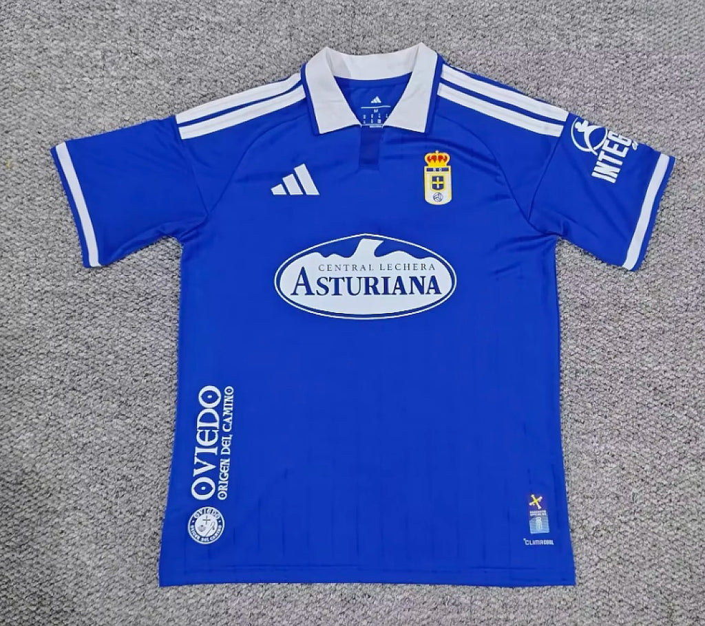 REAL OVIEDO PRIMERA EQUIPACIÓN 26/27 Manga Corta
