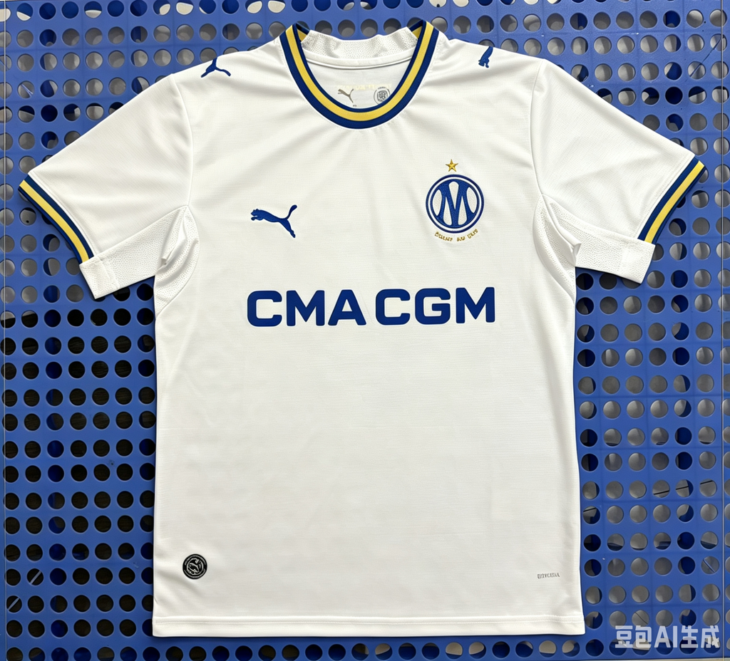 CAMISETA OLYMPYQUE MARSELLA PRIMERA EQUIPACIÓN 26/27